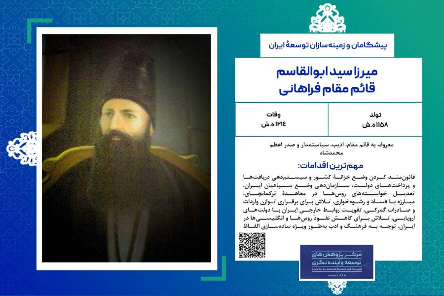 میرزا سید ابوالقاسم قائم مقام فراهانی